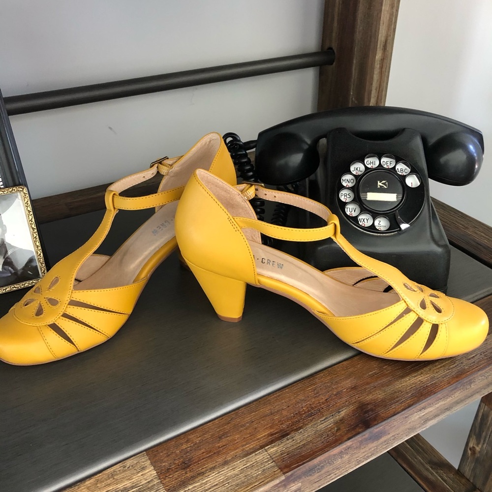 Chelsea Crew Memories Heel in Mustard